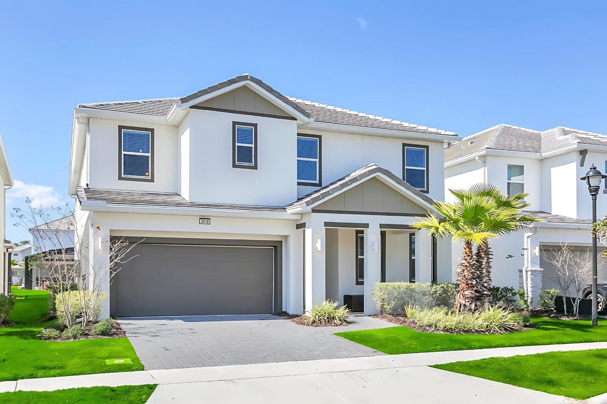 10Br Luxury Home Near Disney W Pool & Games Room Kissimmee Exterior foto